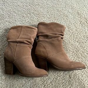 Aldo Suede Short Slouchy Boots